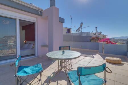 Studio With Private Terrace And View Of Acropolis! Aten Exteriör bild